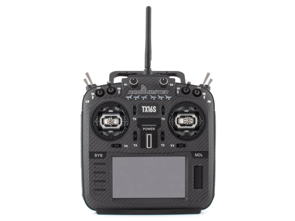 [HP0157.0026-BLK-LBT] Controller RadioMaster TX16S MKII MAX AG01 Gimbal ELRS Black LBT