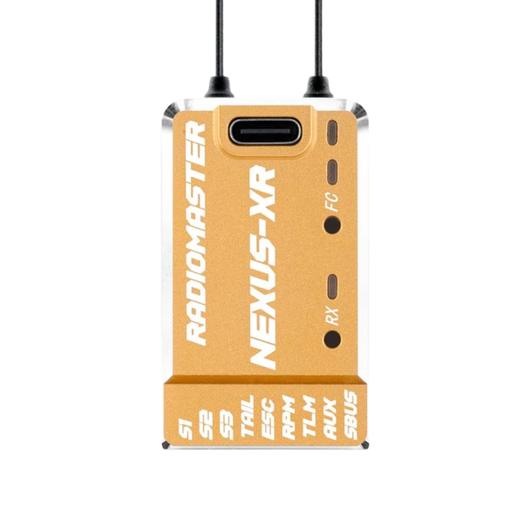 [HP0157.0114-GLD] FC RadioMaster Nexus-XR Helicopter koos vastuvõtjaga Kuldne
