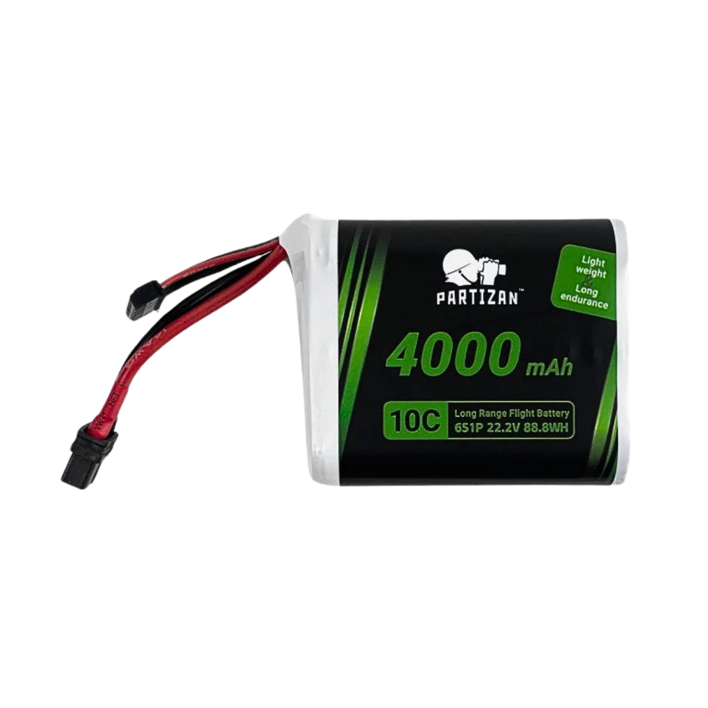 Aku Partizan Li-ion 6S1P 4000mah 10C XT60