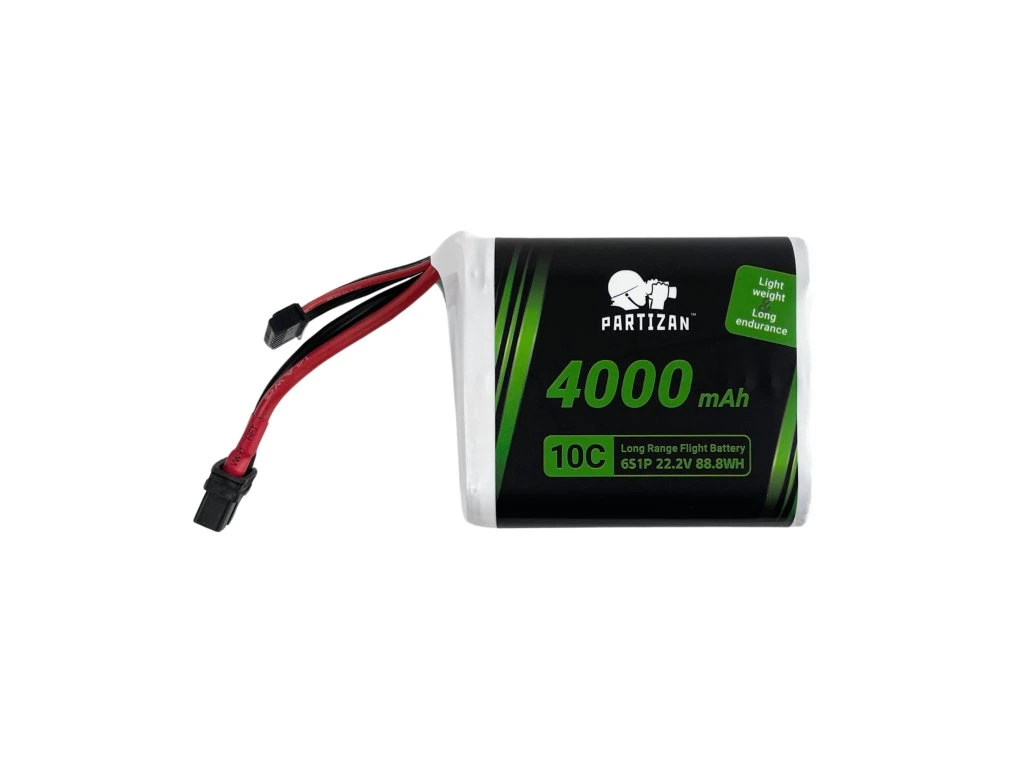Battery Partizan Li-ion 6S1P 4000mah 10C XT60