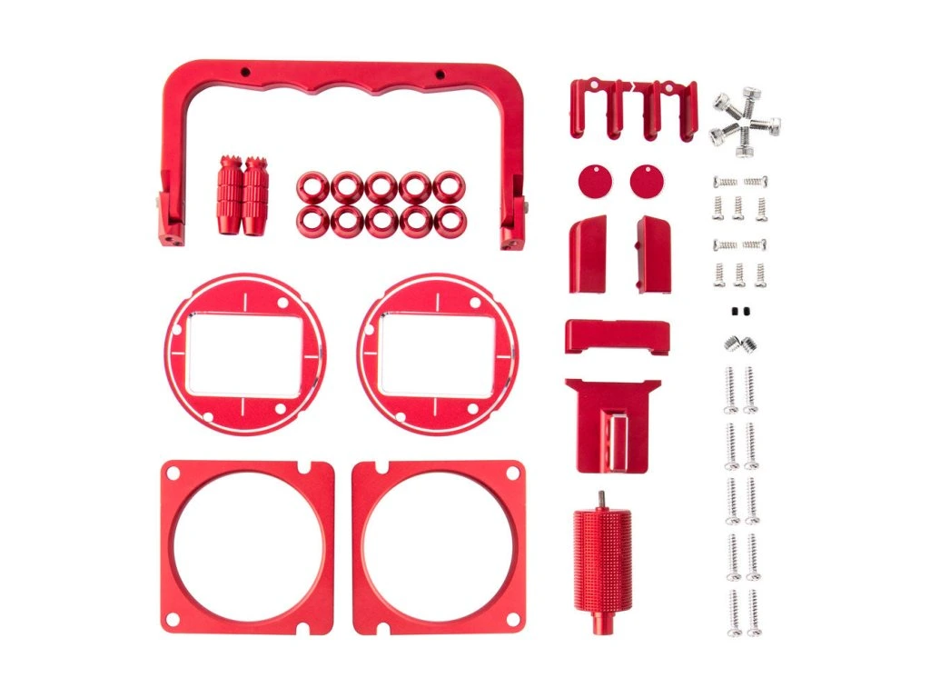 [HP0157.0029-RED] Täienduskomplekt RadioMaster TX16s MKII CNC Punane