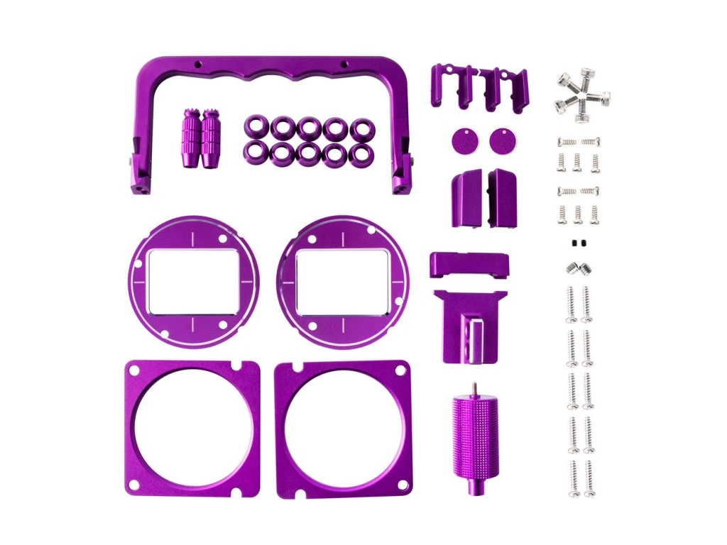 Upgrade Parts Set RadioMaster TX16s MKII CNC Purple