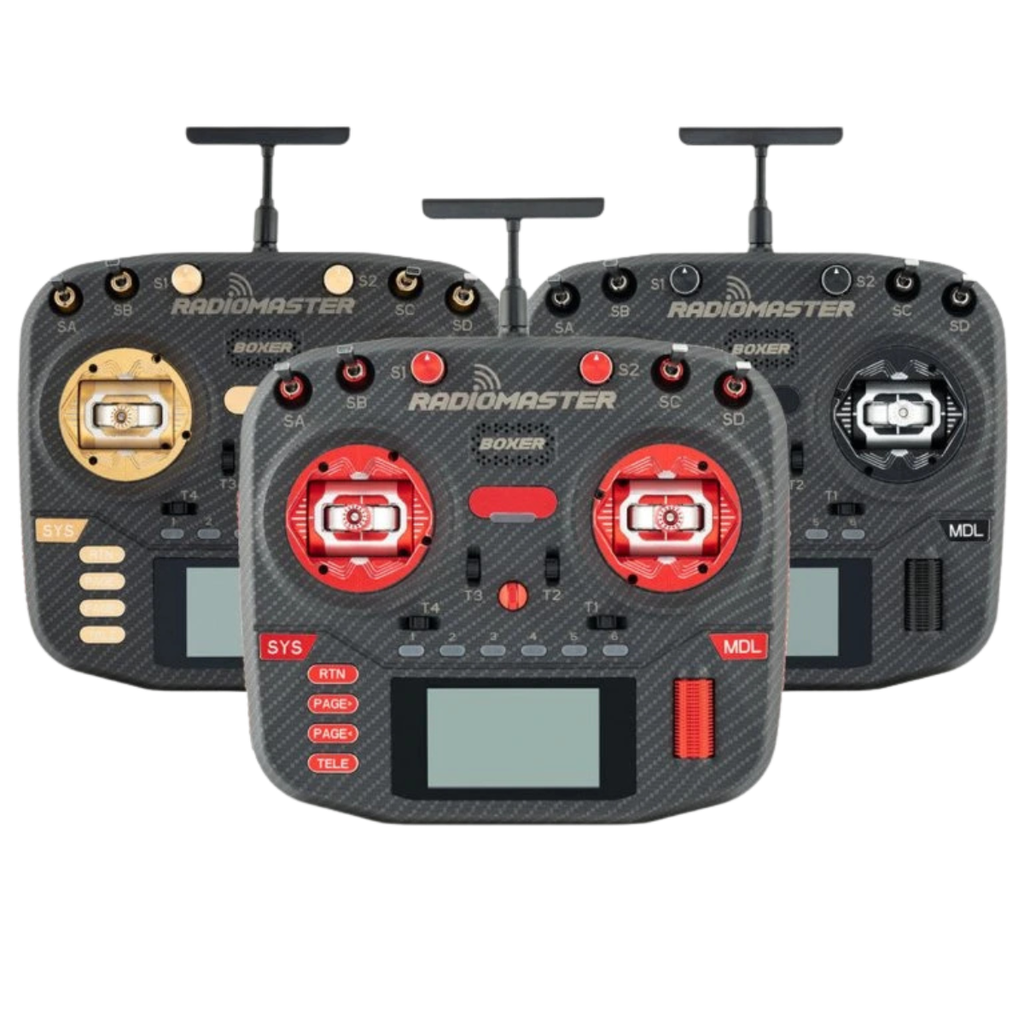 [F42-00290] Pult RadioMaster Boxer MAX ExpressLRS (Punane)