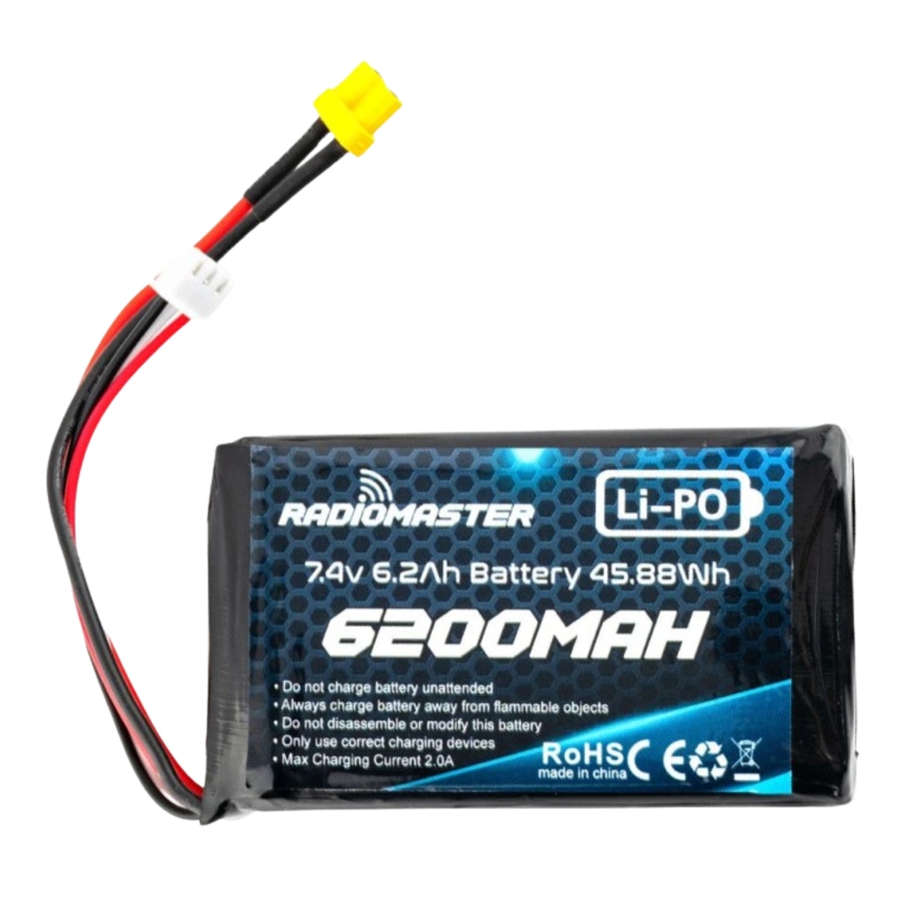 [HP0157.BATT-6200-2S] Aku RadioMaster 6200mah 2S Lipo