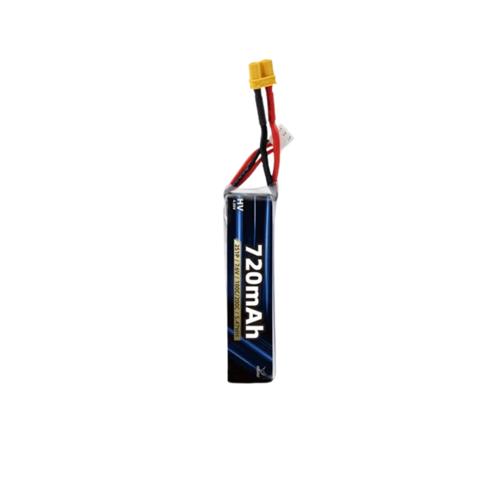 Battery HGLRC LiPo 2S 7.6V 720mAh 100C