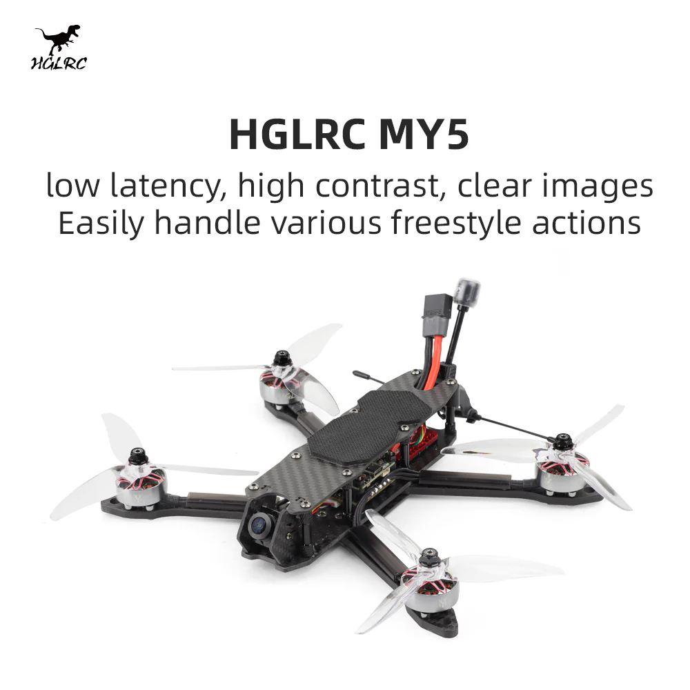 HGLRC MY5 freestyle 2306.5 motor 1.6w VTX FPV Drone - DIY kit