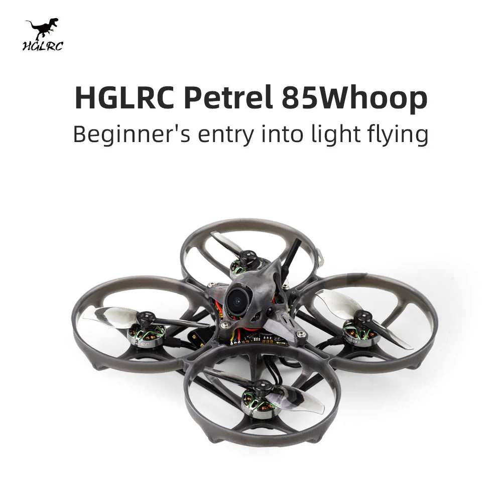 [F42-00711] HGLRC Petrel 85Whoop Brushless Motor Indoor FPV Drone Tinywhoop