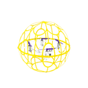 Jalkadroon HGLRC B200 (kollane)