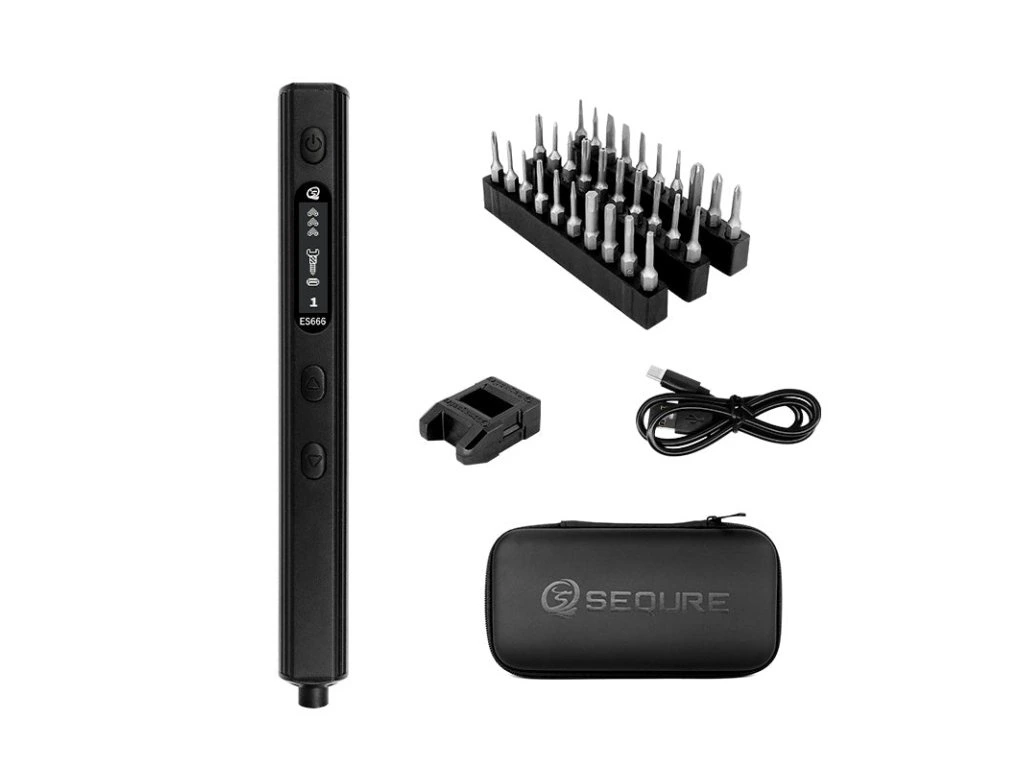 [ES6660KIT] Electric Screwdriver SEQURE ES666 Kit