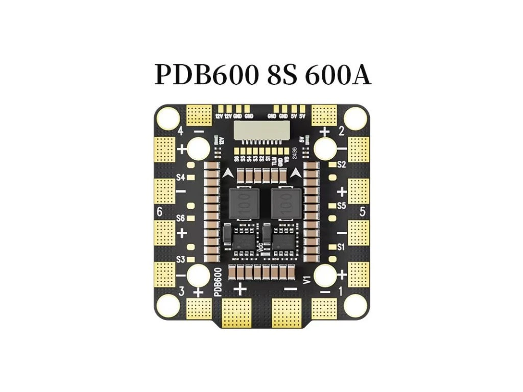 Power distribution board PILOTIX PDB600 8S 600A