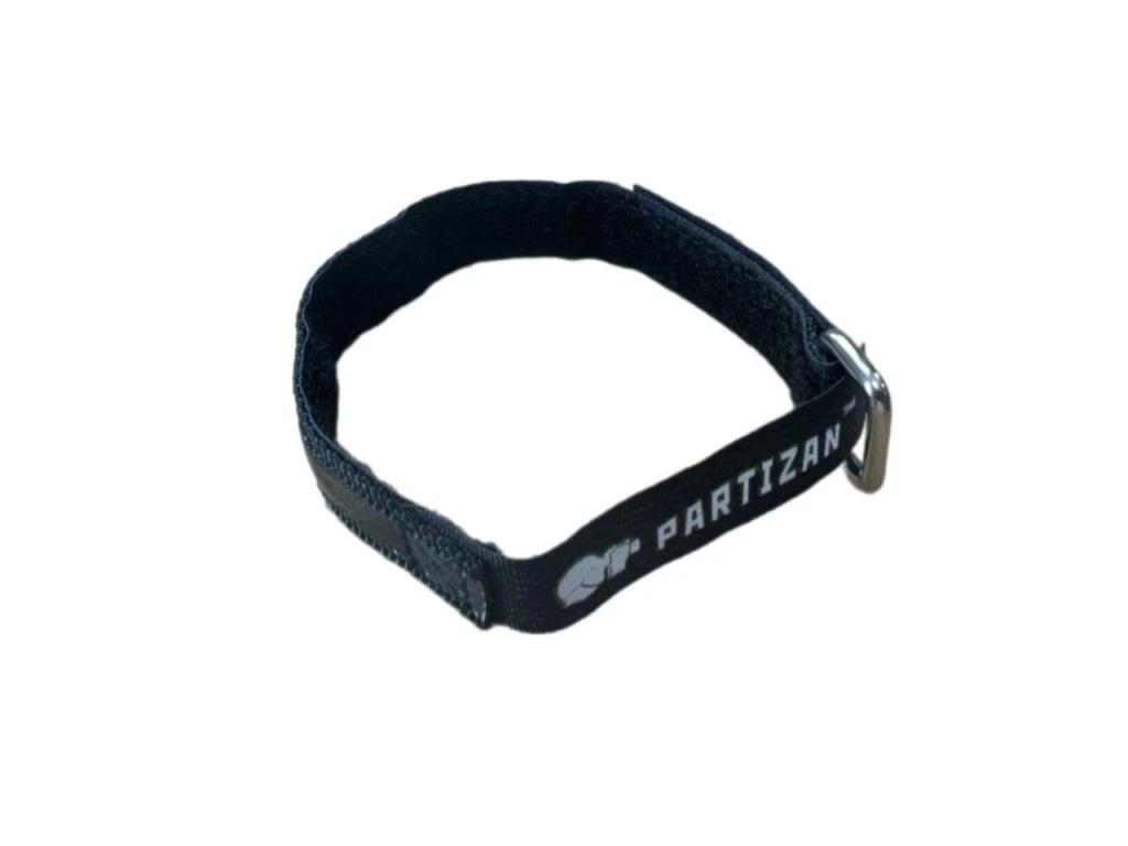 Aku kinnitusrihm Partizan, roostevabast terasest (304) metallpandlaga, 25 × 1,6 cm