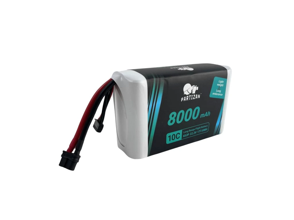 Battery Partizan Li-ion 6S2P 22.2V 8000mah 10C XT60