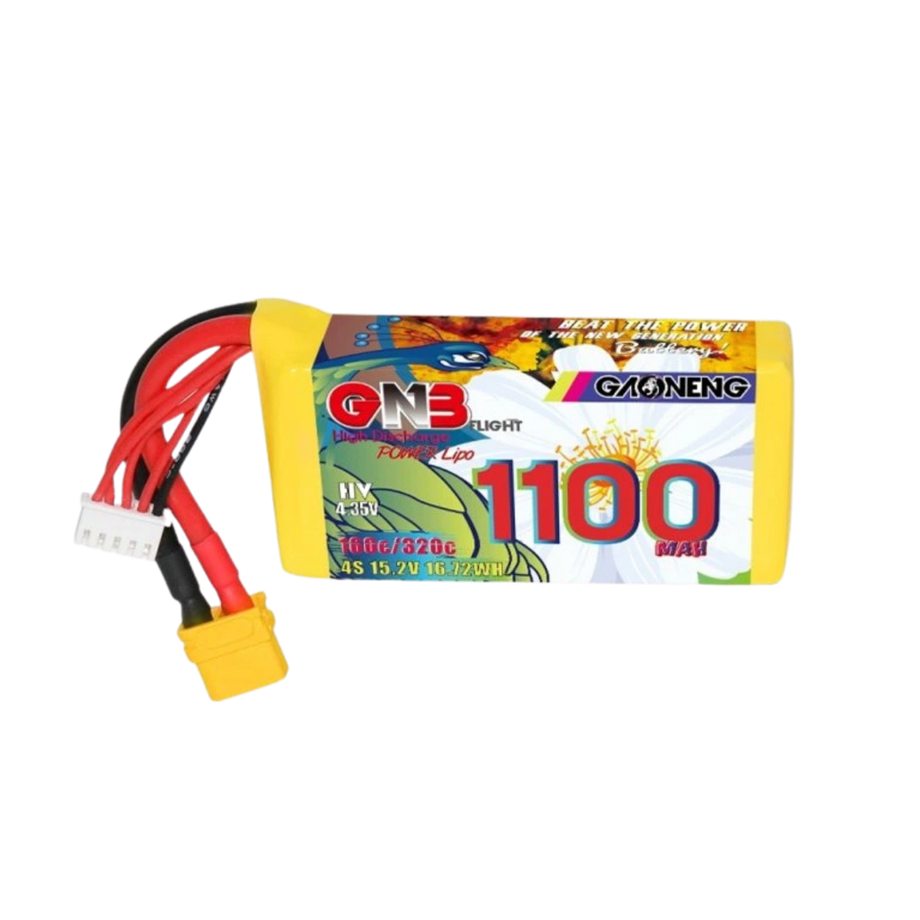 Aku GNB GAONENG 1100mah 4S1P 15.2V HV 160C XH- JST 5P XT60