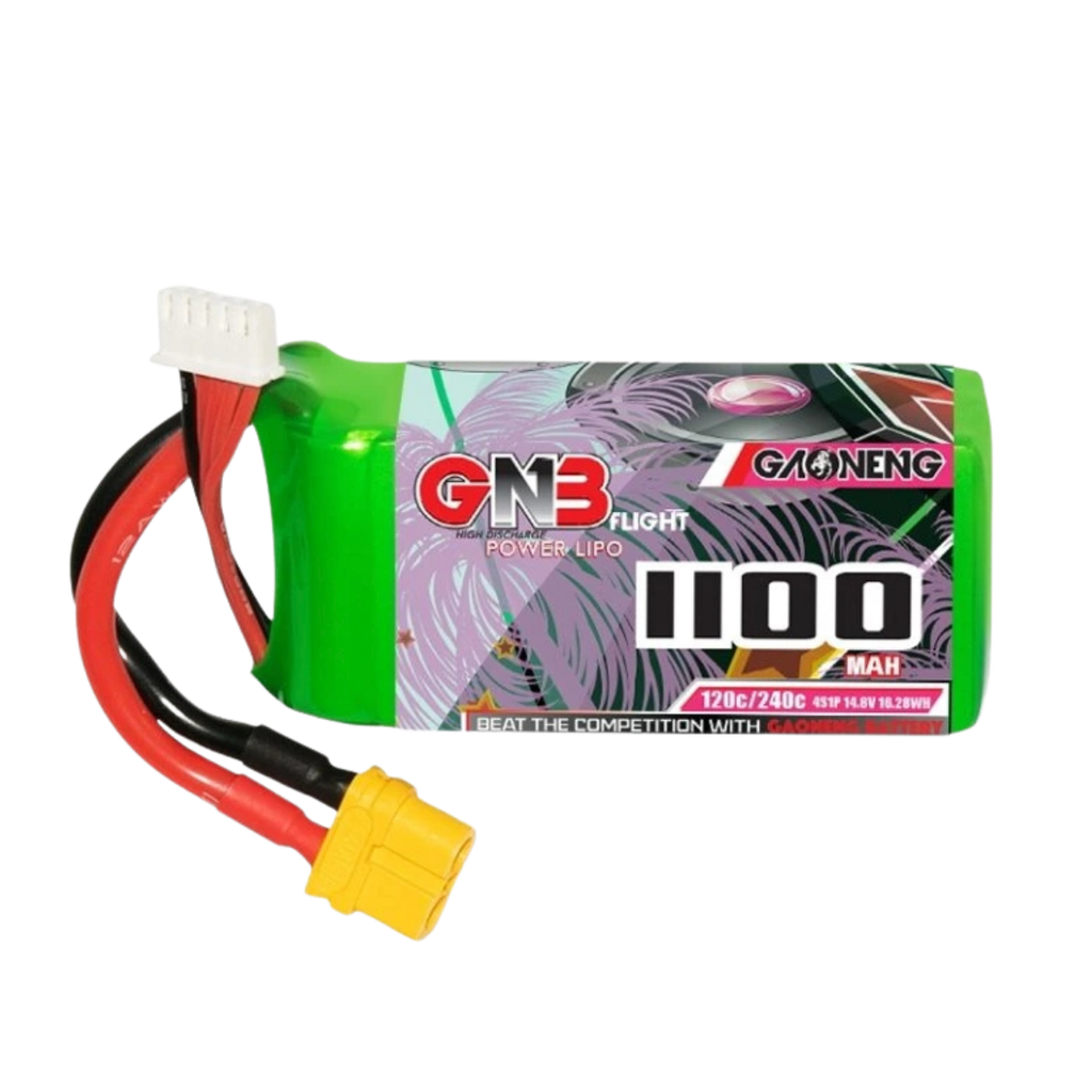 Battery GNB GAONENG LiPo 4S 14.8V 1100mAh 120C XT60