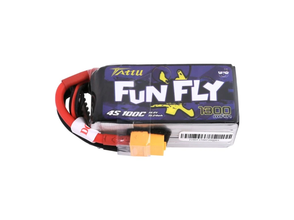 Aku Tattu Funfly Series LiPo 4S 1300mAh 14.8V 100C XT60