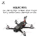FPV droon HGLRC MY5 freestyle 2306.5 motor 1.6w VTX
